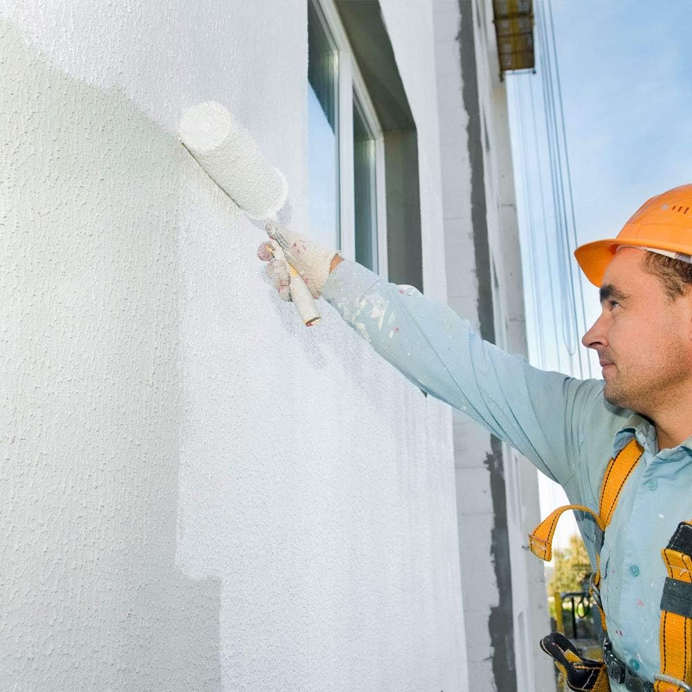 Pittura termica anticalore per facciate (15l, Bianco) - Isolante. Abbassa la temperatura interna della casa e riflette la radiazione solare - 6