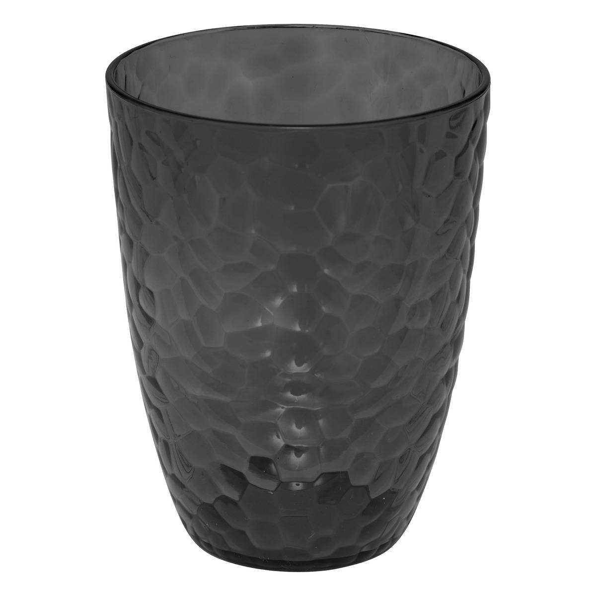 SZKLANKA Estiva PLASTIKOWA ciemnoszara 380 ml z polistyrenu