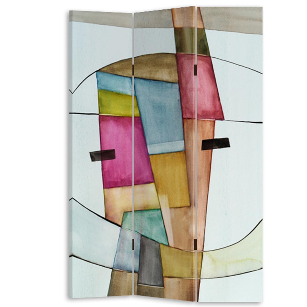 Separe Divisorio Interno Moderno Paravento Separe 3 Pannelli Stampa Fronte Retro Libreria Antic Divisorio 180x120 88372379 Divisoria In Legno