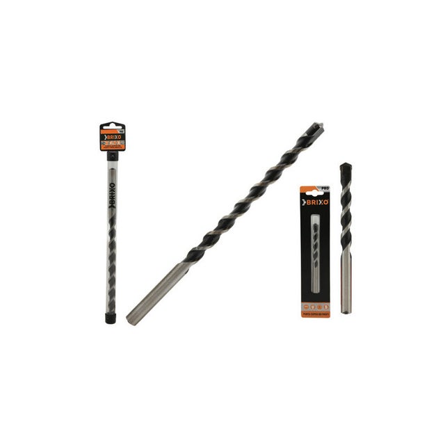 Broca Brixo Super BB Ø 20 mm x 400 mm para mampostería – Brixo