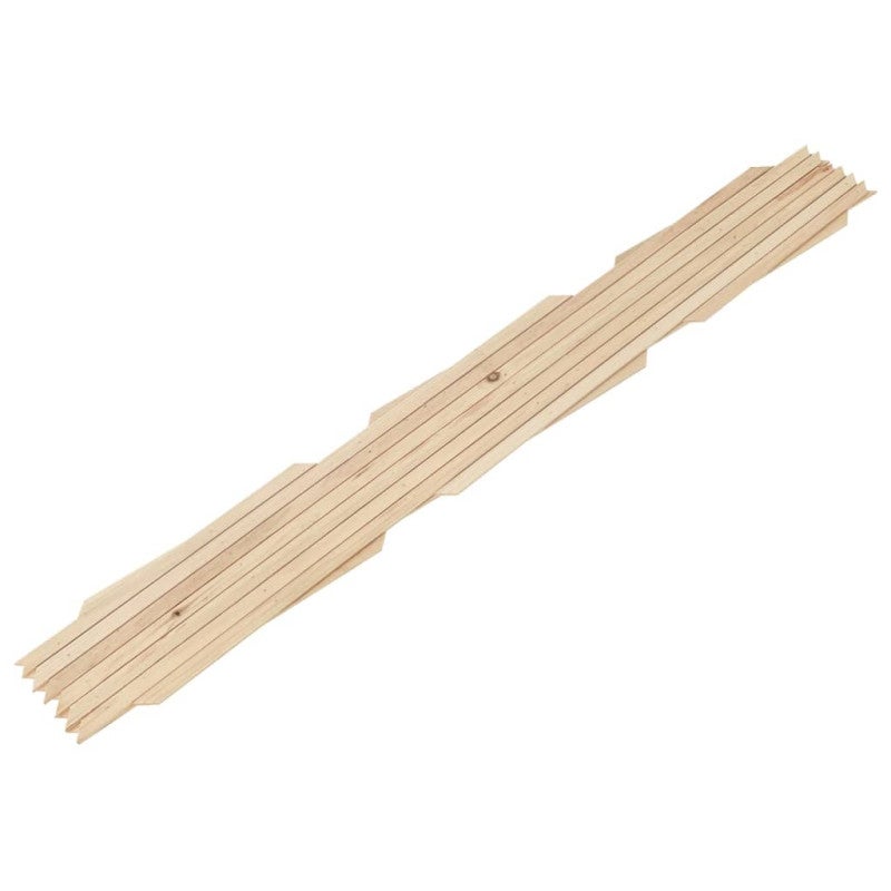 Płotki kratkowe, 5 szt., lite drewno jodłowe, 180x80 cm vidaXL - 3