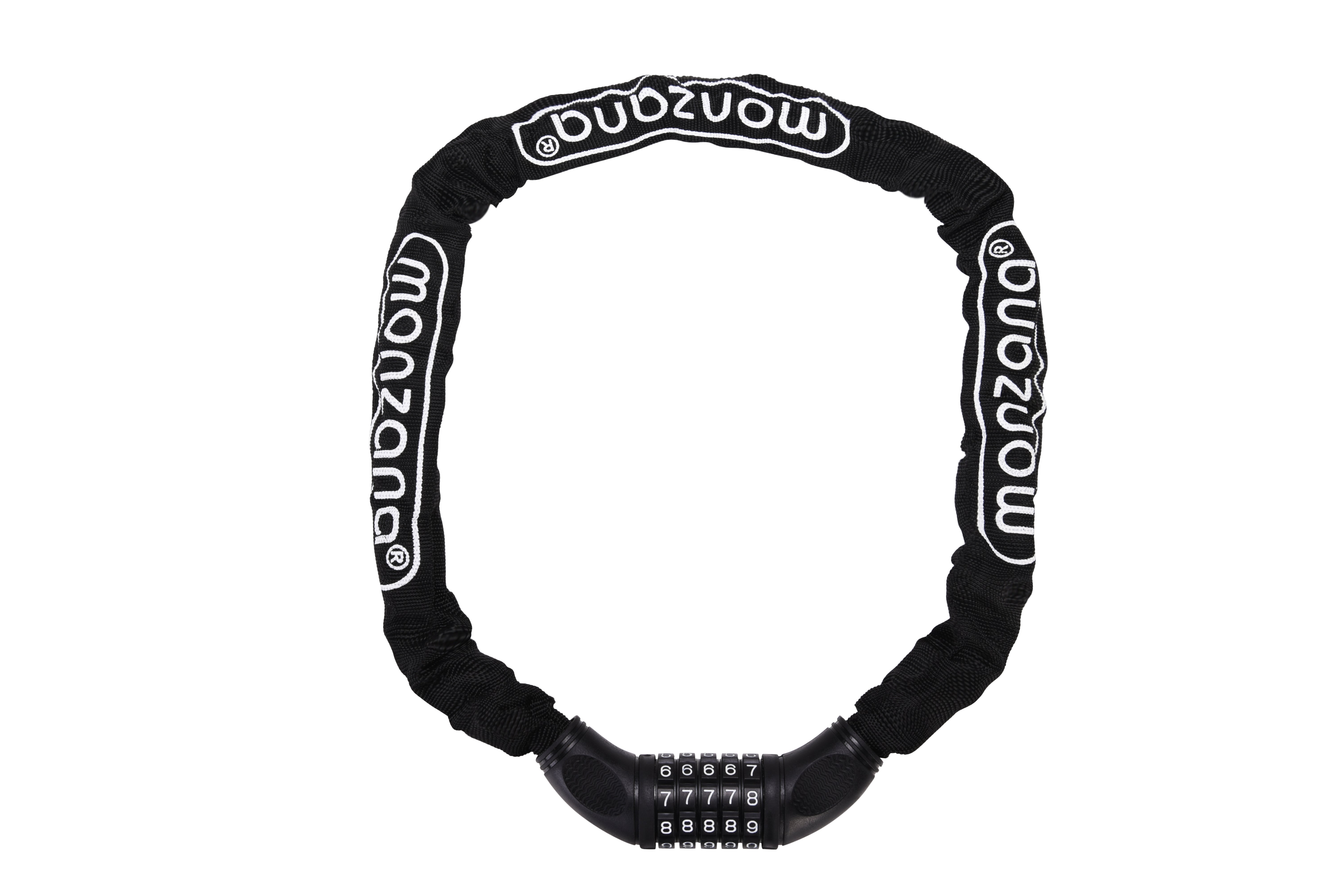 Antivol Vélo à Code - Chaîne Acier Trempé 6mm - 120 Cm - Code 5 Chiffres - Sans Clé - 4