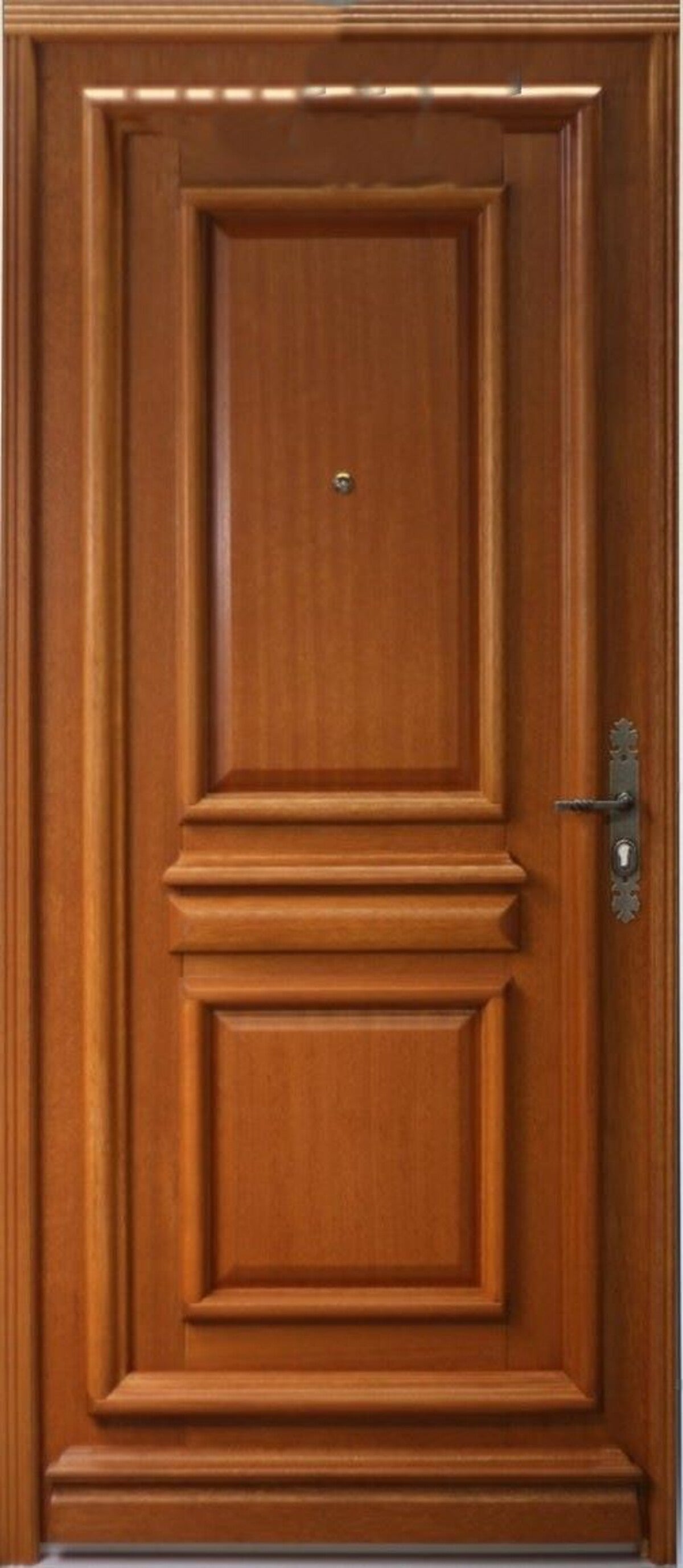 Porte D'entrée Bois Pleine Tahi 1, H215 X L90 Cm Côte Tableau P. Gauche Gd Menuiseries - 2