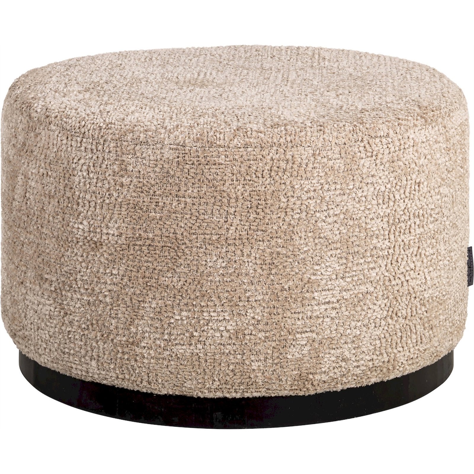 Puf Rond Beige Pouf rond personnalisable pour salon design et confort 70 x 70 x 45 cm ...