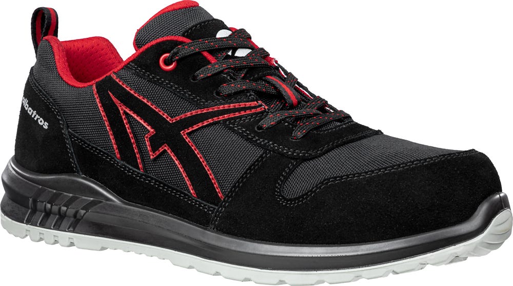 Reis BRYESK-P-SB-P46 Chaussures De Sécurité Noir/Rouge Taille 46