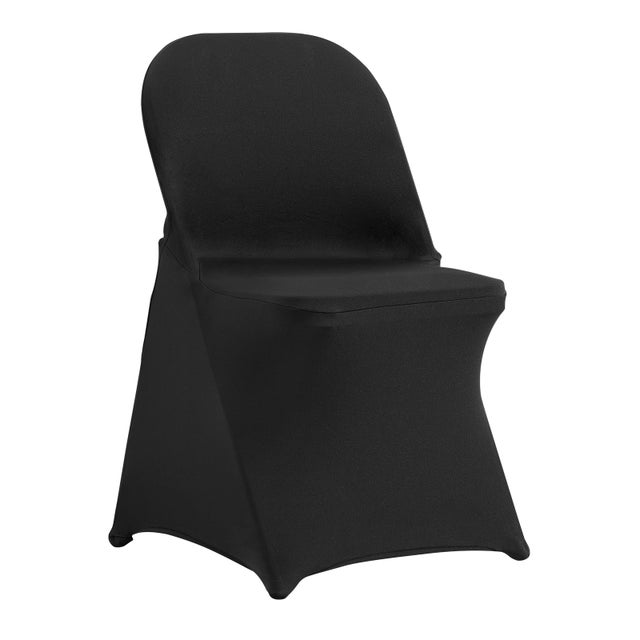 Housses de Chaise VEVOR Pliantes en Élasthanne Extensible, 30 Pcs, Protection Universelle Amovible & Lavable, pour Mariage, Vacances