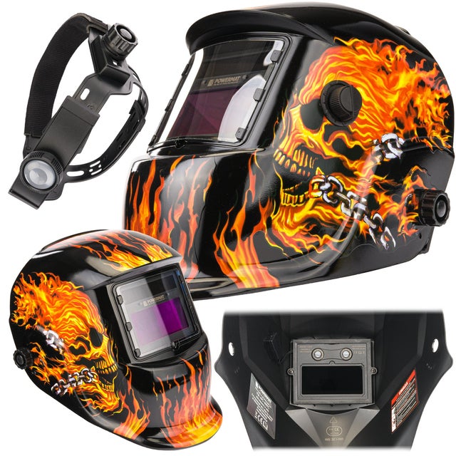 Casque De Soudage Masque De Soudure à Obscurité Automatique Filtre Automatique Lcd