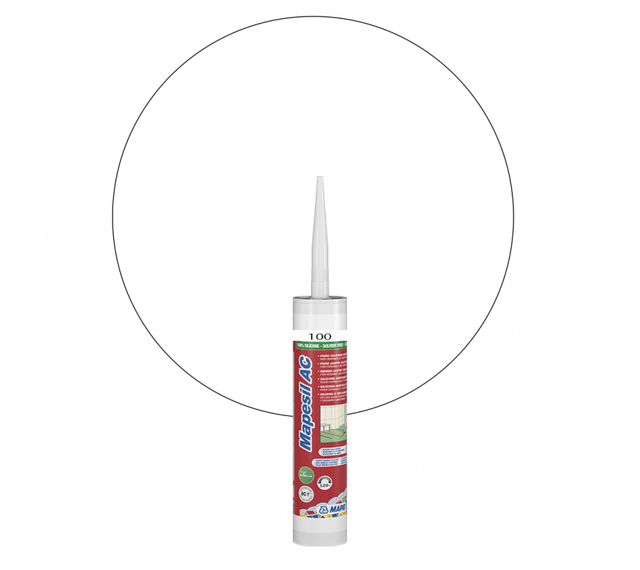 MAPESIL AC MAPEI - 310 ml - 100 Blanc