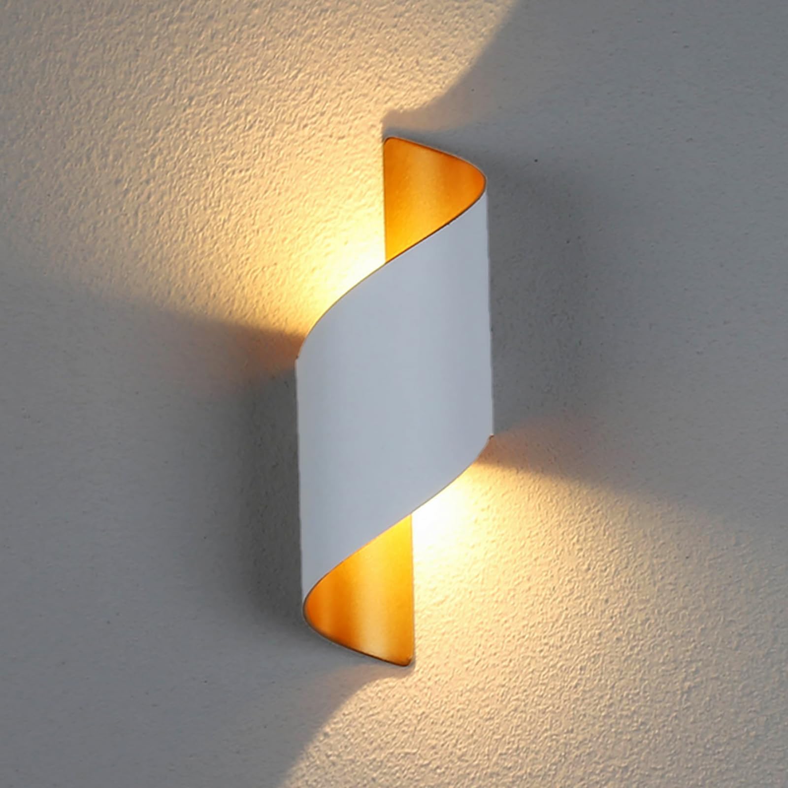 Applique Murale Hofstein Noir - Spot Orientable Up/Down - Métal - Contemporain