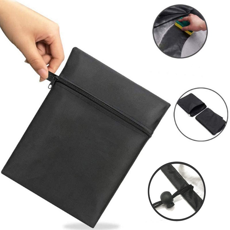 Housse de protection pour barbecue, coupe-vent, anti-UV, imperméable, anti-humidité et anti-poussière, 100 x 60 x 150 cm - 7