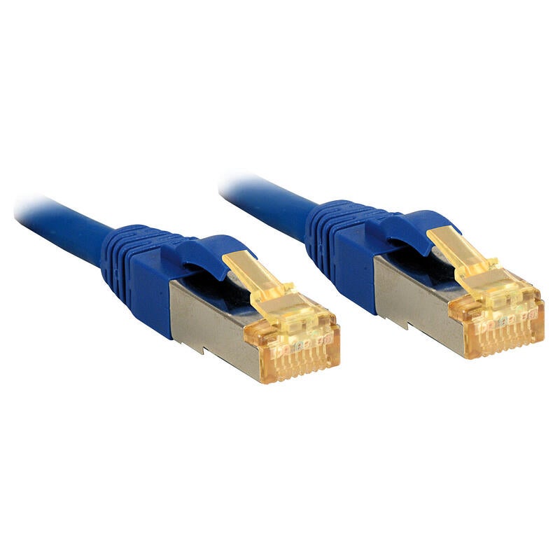 LINDY Cat.7 Ethernet Patch Cable - 1 Meter S/FTP LSOH Black Network Cable