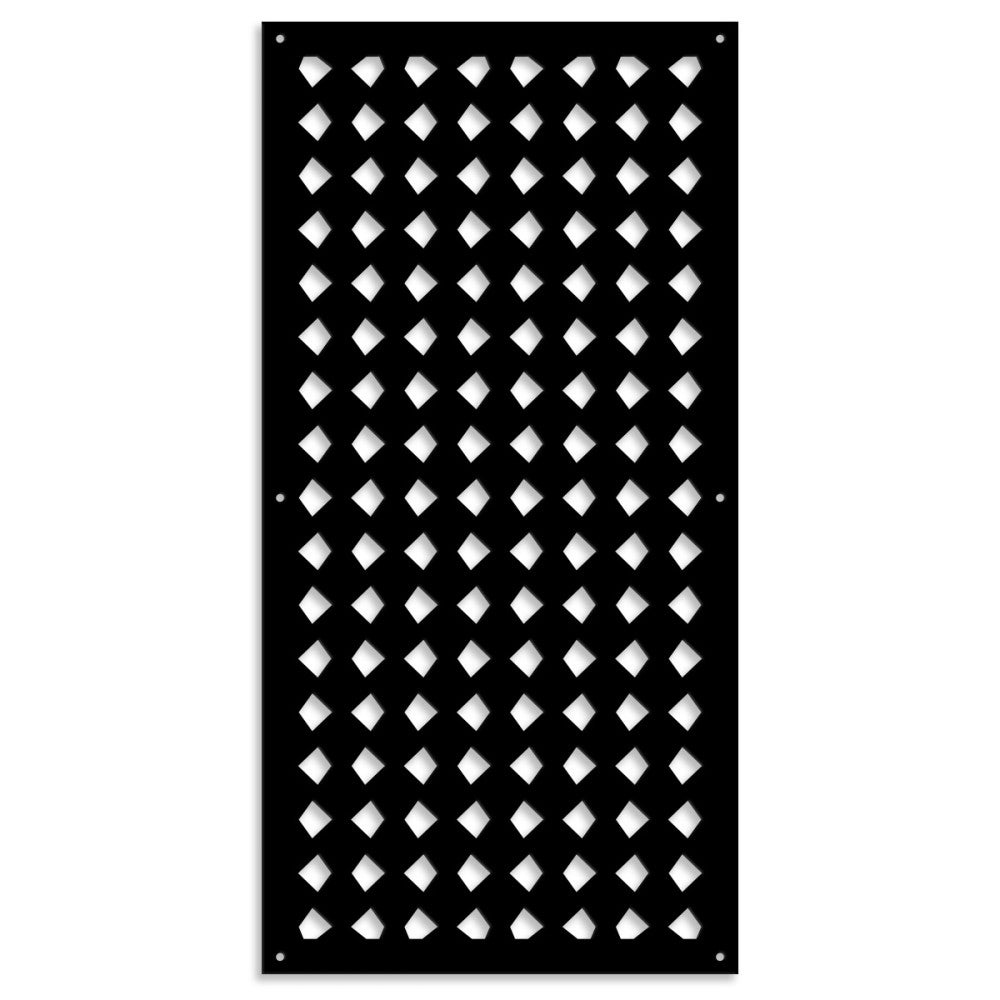 HALLOWEEN - Panel perforowany z PVC - 73x148 cm Czarny parasol - grubość 1 cm