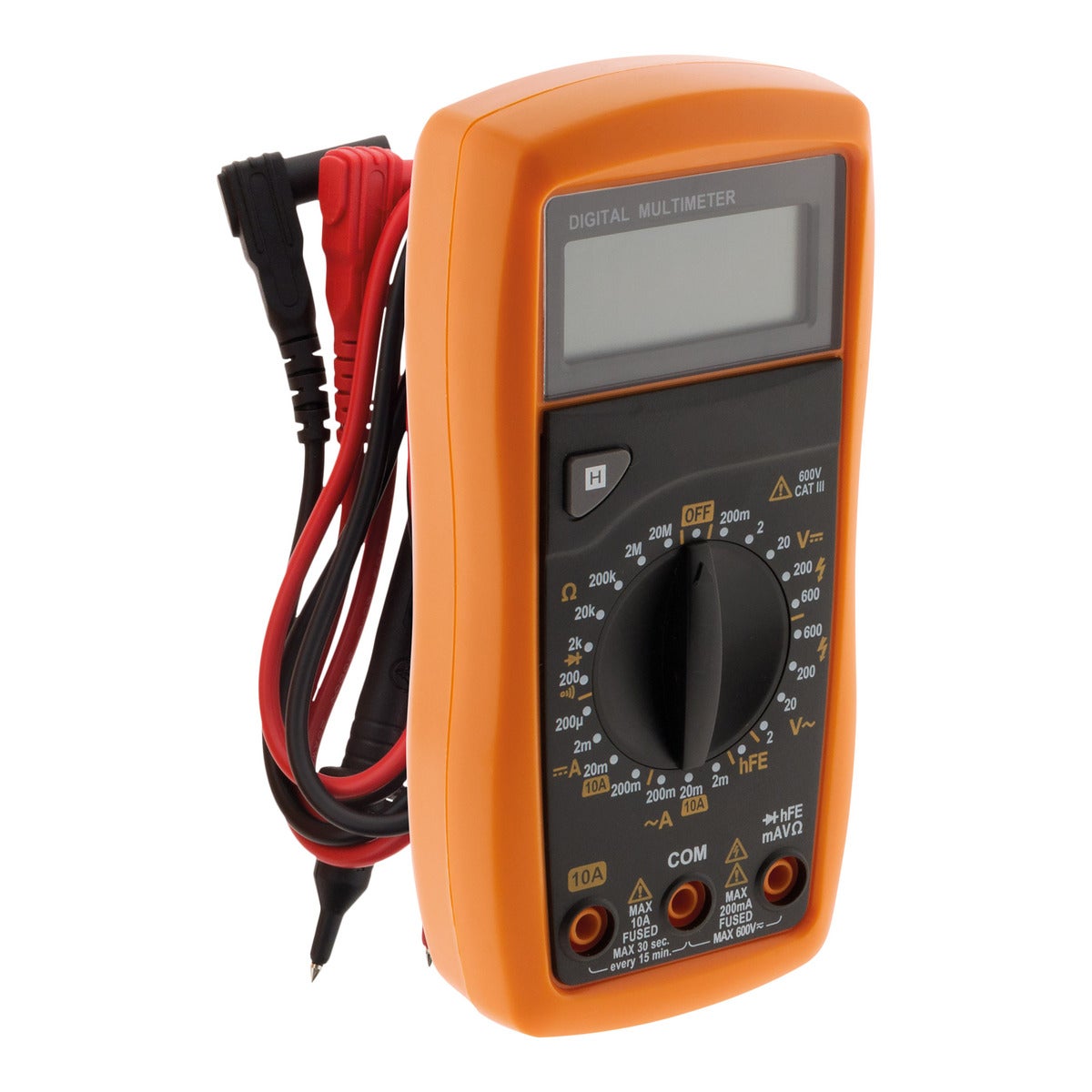 Multimètre antichoc 17 calibres HQ - Zenitech - 5