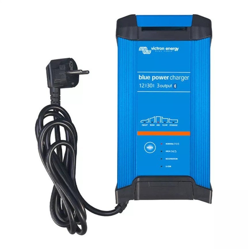 Victron Cargador De Baterías Energy Smart Ip22 12V/30A (3 Salidas) Azul , Leroy Merlin