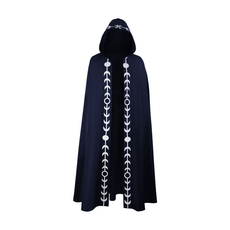 HzDazrl Cape Longue à Capuche Unisexe Velours Renaissance Médiévale - Halloween Fête