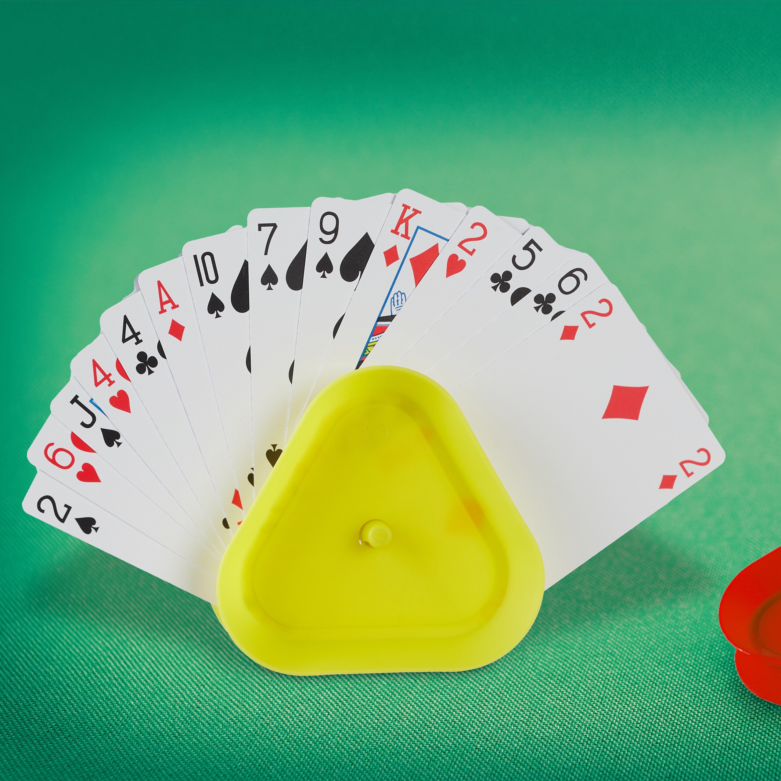 Supporto Per Carte Da Gioco - 2 Pezzi, 3 Strati, Per Anziani E Mani Piccole, Pieghevole - Foto 4