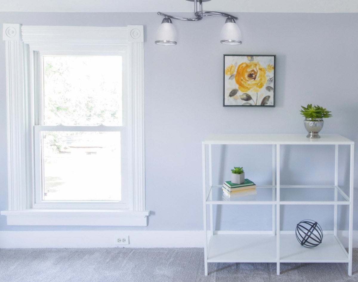 Lampa sufitowa wisząca Samira chromowana biała 2xE14x40W wym: 36 x 40 x 20 cm szkło Kaja - 3