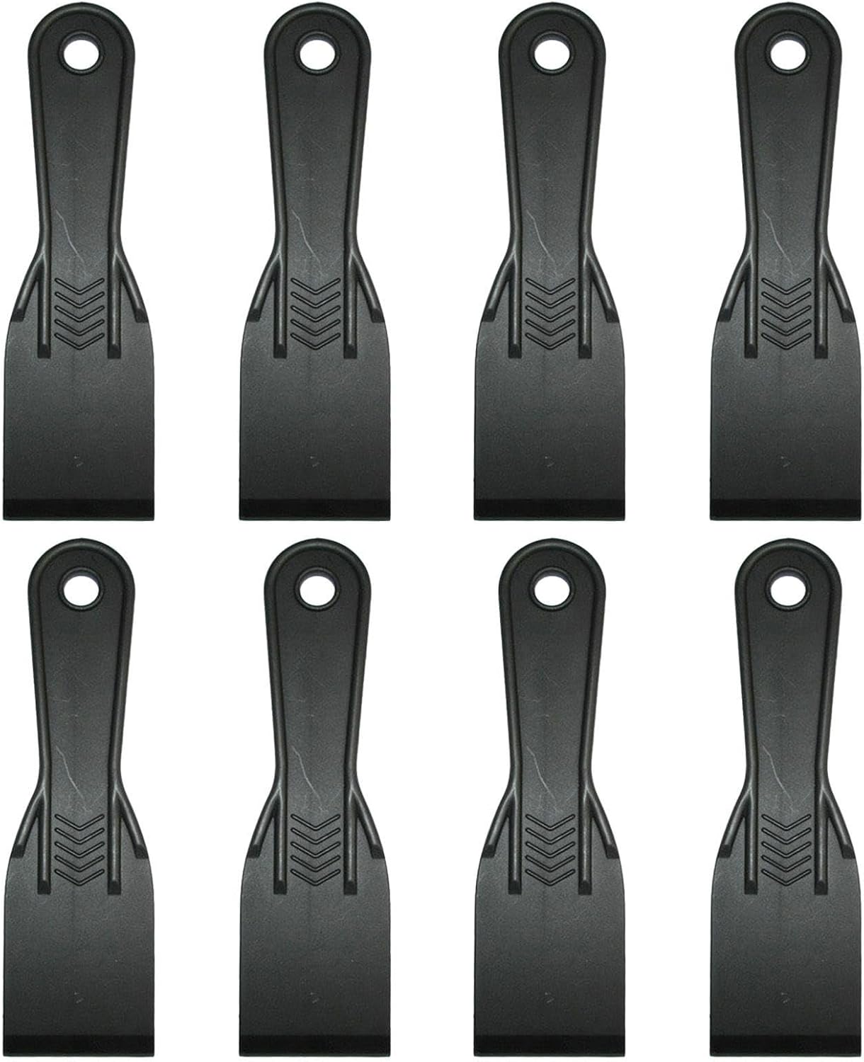 Kit 6 Grattoirs De Cuisine En Plastique - Pour Nettoyer Poêles En Fonte, Pâte à Pizza - Ergonomique Et Polyvalent