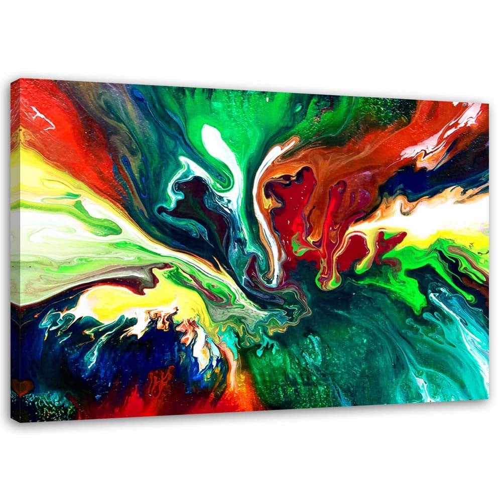 Obraz na płótnie, Płynna abstrakcja 100x70