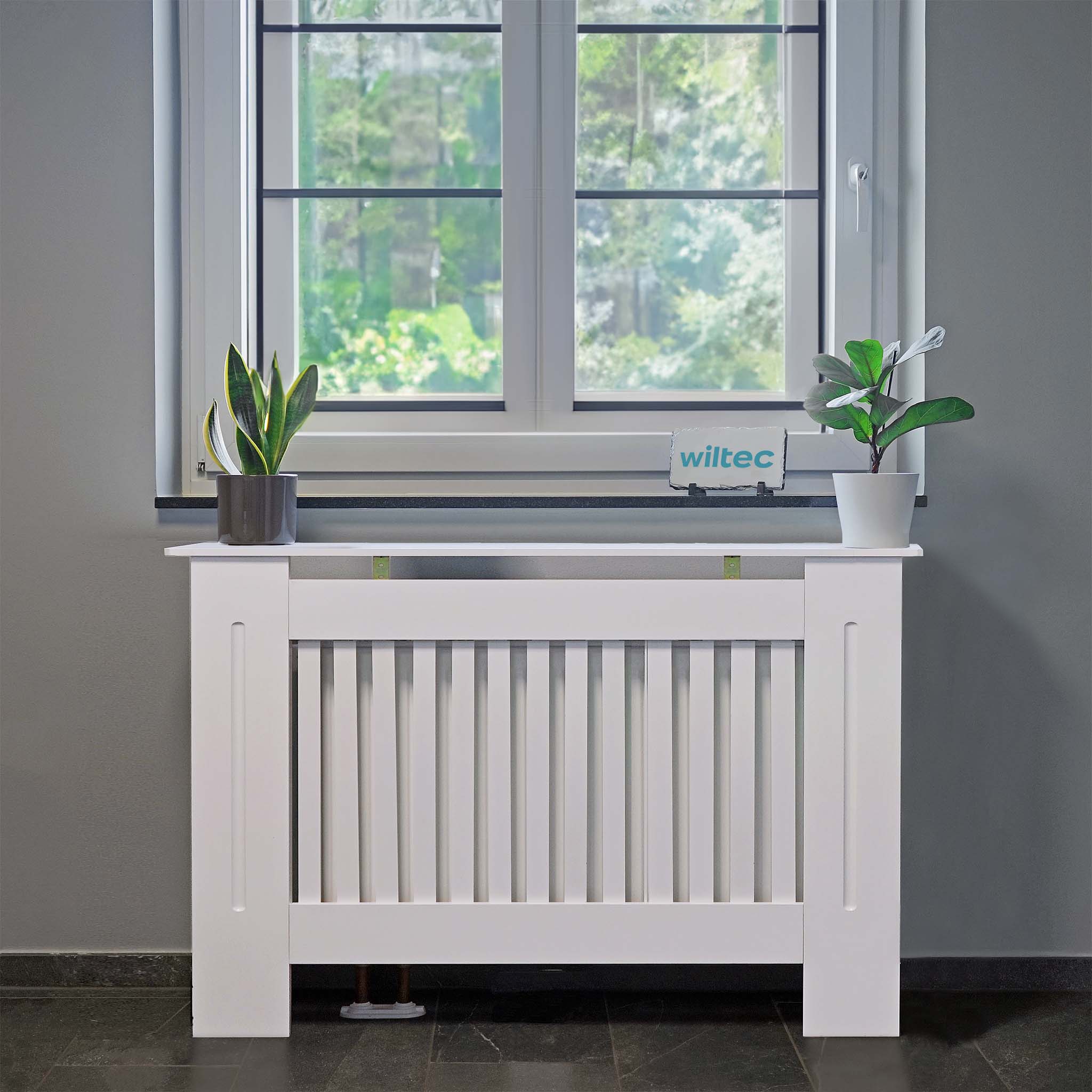 Copritermosifone CASAPIU - Bianco, Per Termosifoni 40-80cm, Elastico, Resistente All'Acqua - Foto 7