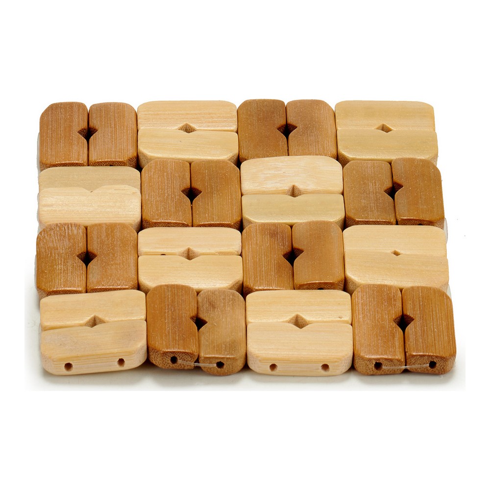 Salvamantel madera marrón 13 x 2 x 13 cm 8430852289582 s3601236 kinvara