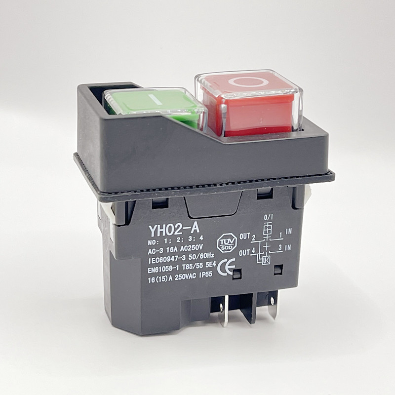 Wyłącznik elektromagnetyczny do betoniarki elektrycznej CK21B/250V, gaźnik 5-pinowy