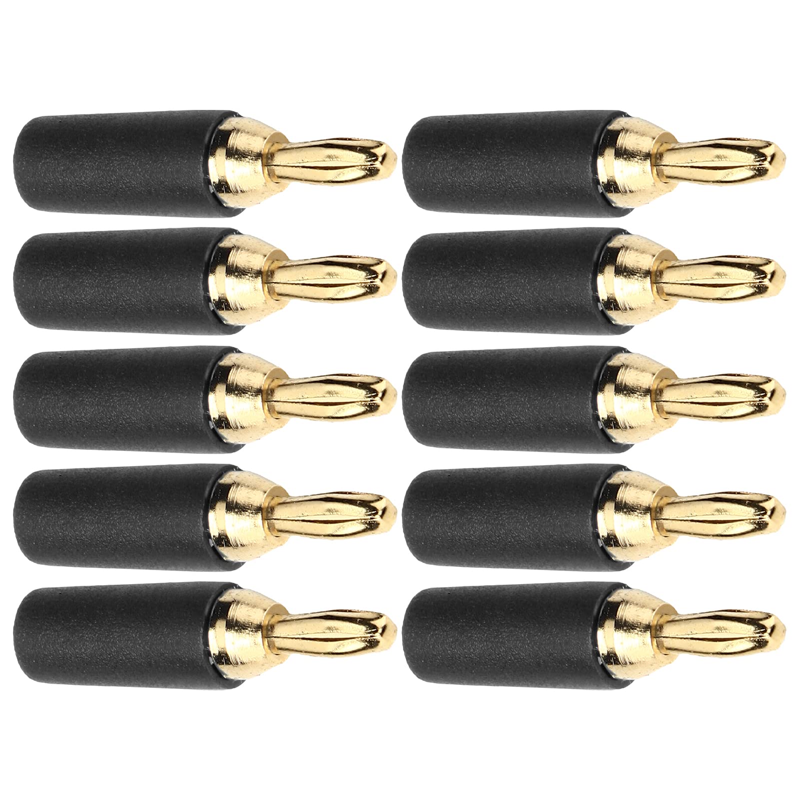 Banana Plug, 10 Piezas De Soldadura DIY Banana Plug, 2,5 Mm