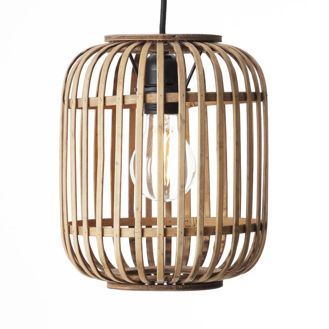 Lampa ścienna BRILLIANT Malty czarny/naturalny | 1x A60, E27, 52W, odpowiednia do zwykłych żarówek (brak w zestawie) - 5
