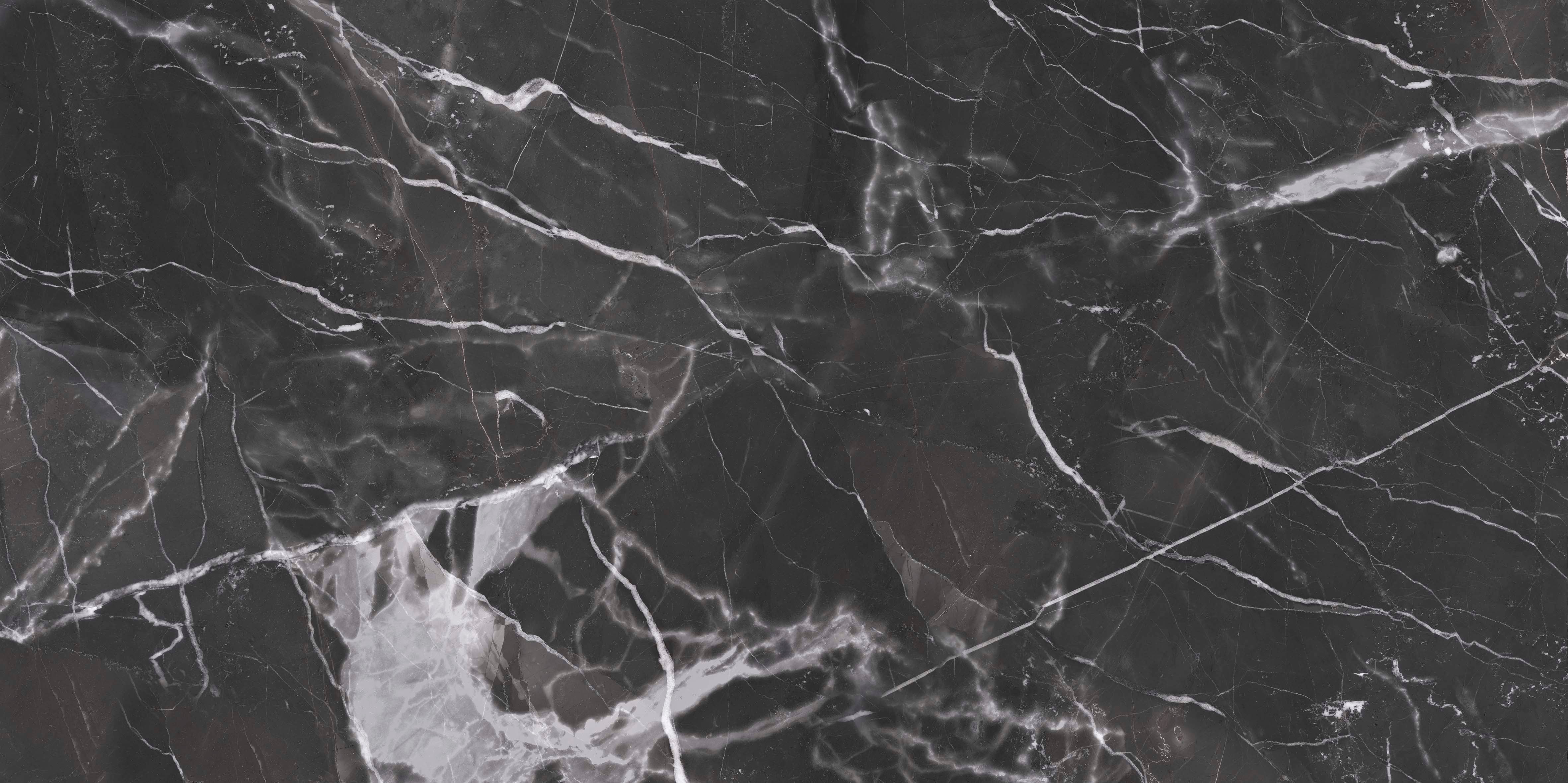 Carrelage sol/mur effet marbre gris foncé BLACK CALACATTA l.120 x L.60 cm MAJORCA TIFFANY - 2