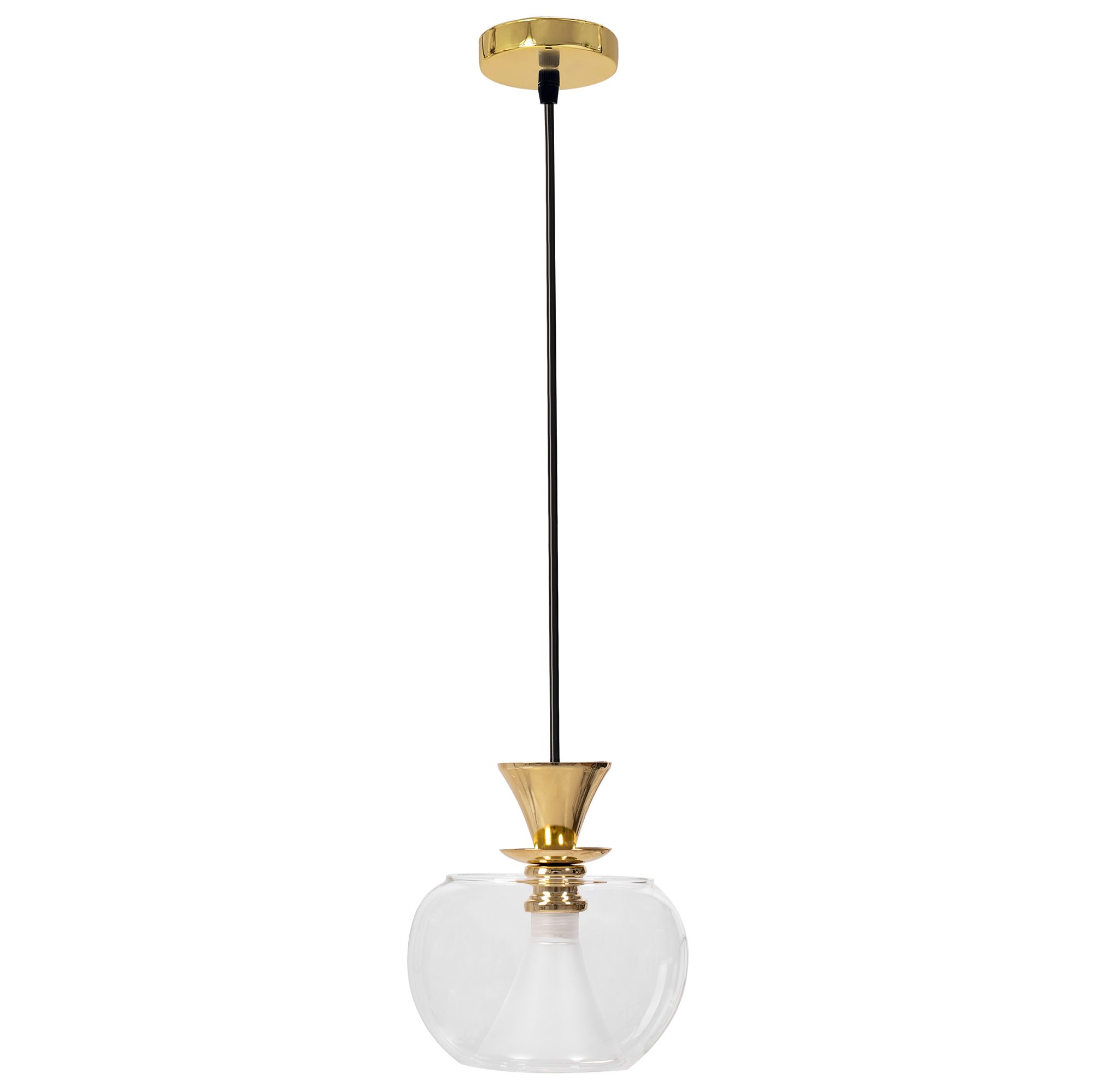 Lampa Sufitowa Wisząca Toolight App902-1Cp Złoty