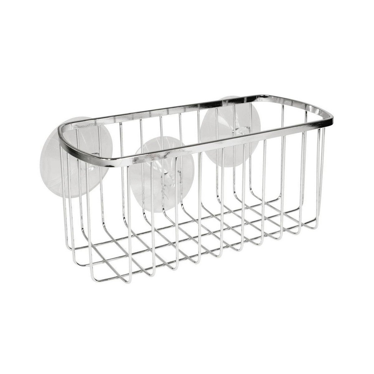 IDesign Remy Portaoggetti In Pelle Sintetica - Contenitore Con Manici Per Bagno O Cucina - Blu 31.7x18.5x15.2 Cm - 4