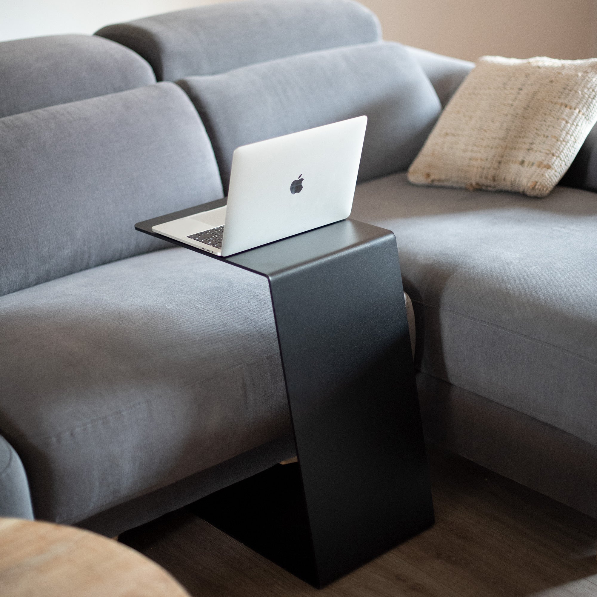 Tavolino laterale per divano fisso Rettangolare Nero 30 x 40