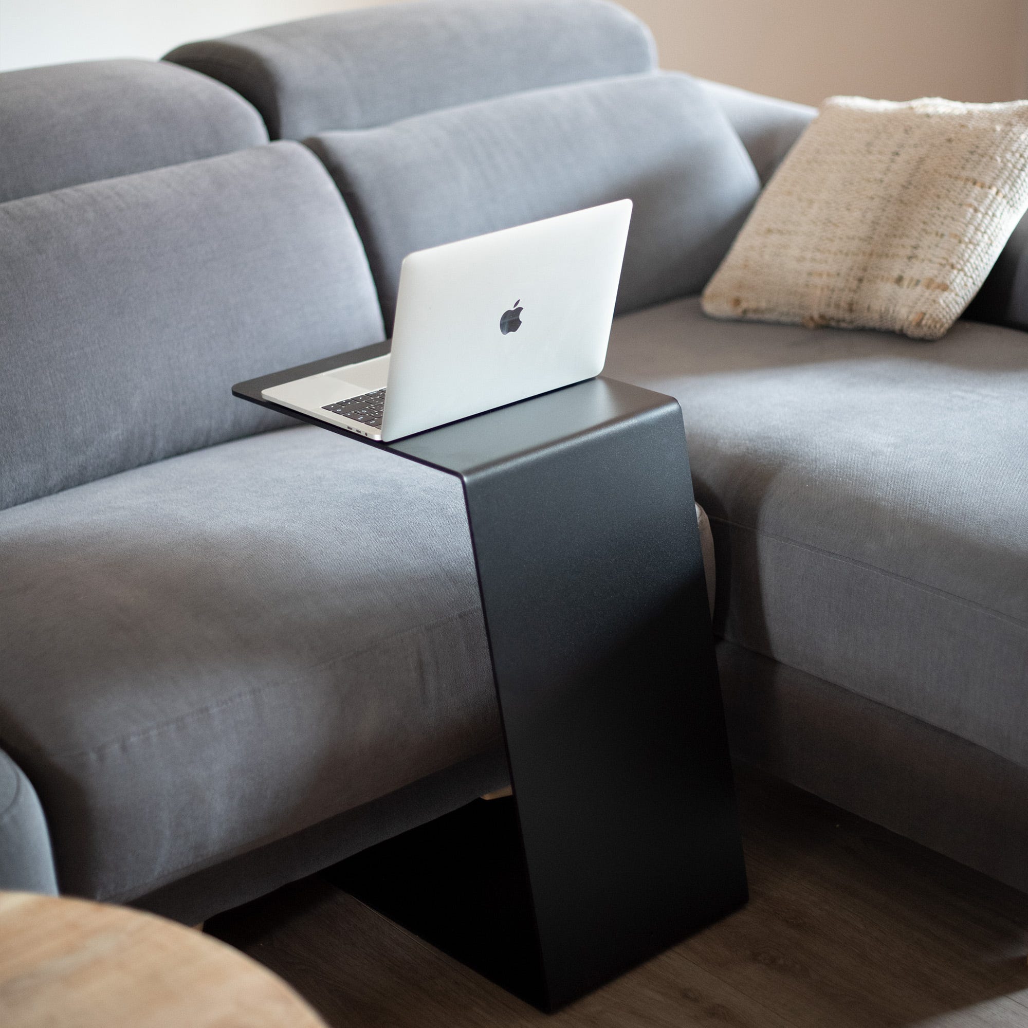 Tavolino laterale per divano fisso Rettangolare Nero 30 x 40