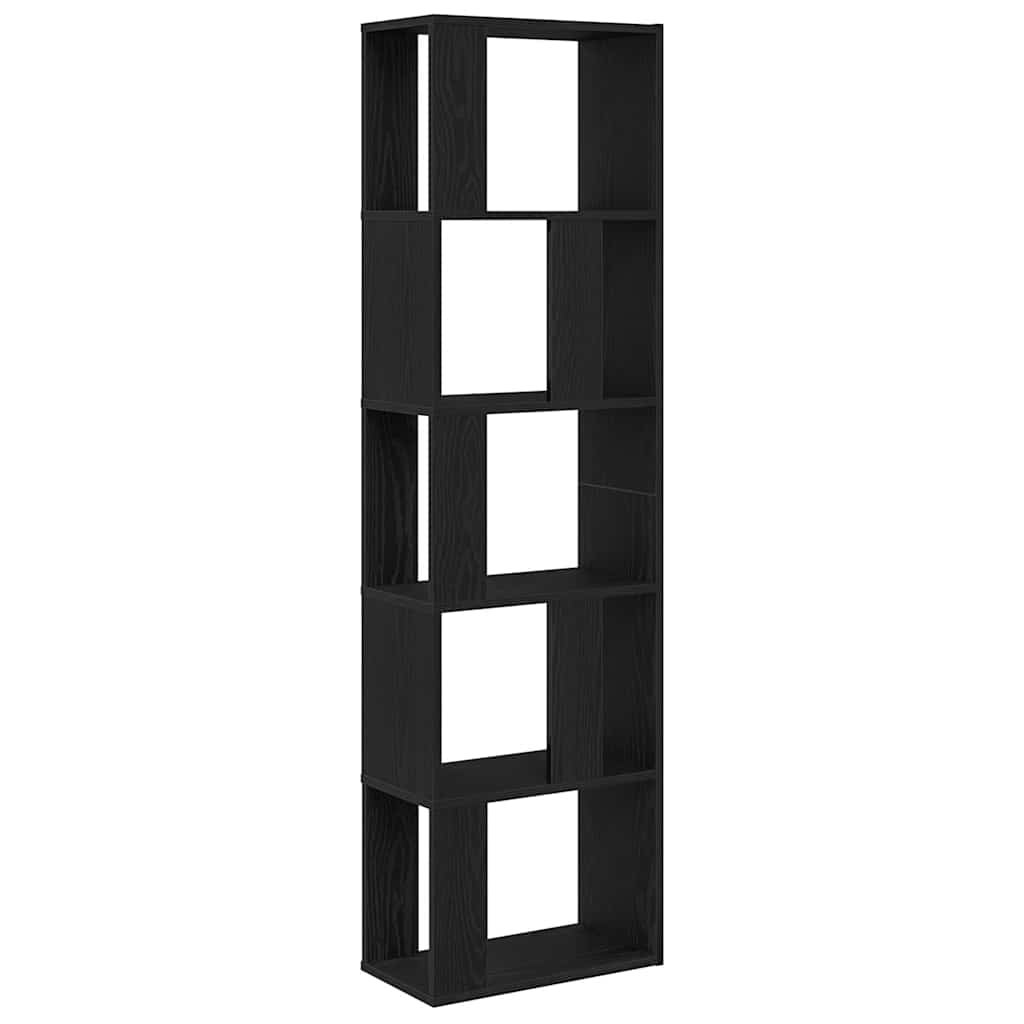 Galileo Casa Séparateur D'Étagère Empilable Pliable En Fer Noir Satiné - Organisation Cuisine Et Rangement