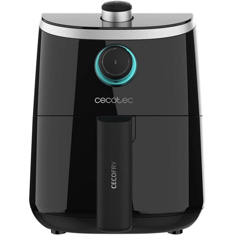 Cecotec Cecofry Rain M Friggitrice Ad Aria 1550W - 5,5L, Spray Manuale/Automatico, Touch, 8 Menu, Autopulizia