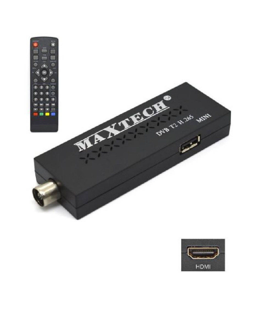 Decoder Digitale Terrestre NORDMENDE HD Mini DVB-T2 Con Uscita HDMI E Presa Scart - Modello SCART26510N