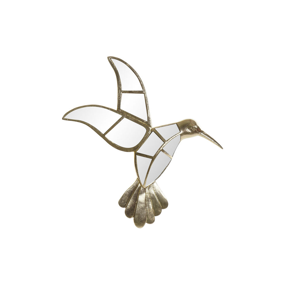 Decoración de pared dkd home decor resina espejo (39.5 x 5.5 x 29.5 cm) 8424001850532 s3019016 dkd home decor