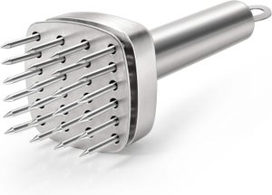 Marteau à viande robuste en acier inoxydable 304, passe au lave-vaisselle et attendrisseur de viande pour attendrir et marteler la viande Marteau à viande robuste en acier inoxydable 304, passe au lave-vaisselle et attendrisseur de viande pour attendrir et marteler la viande