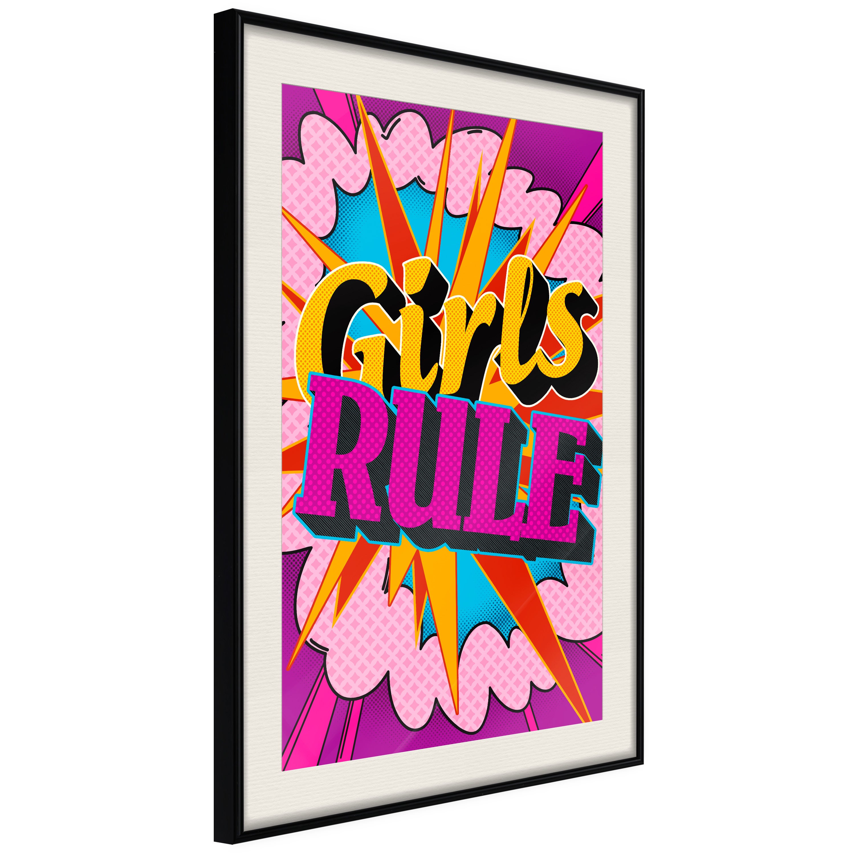 Poster et affiche - Girls Rule (Colour) - 40x60 | Leroy Merlin