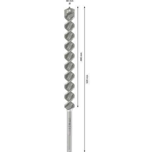 Foret SDS-Max-4 pour perforateur 40x400x520mm Bosch - 3