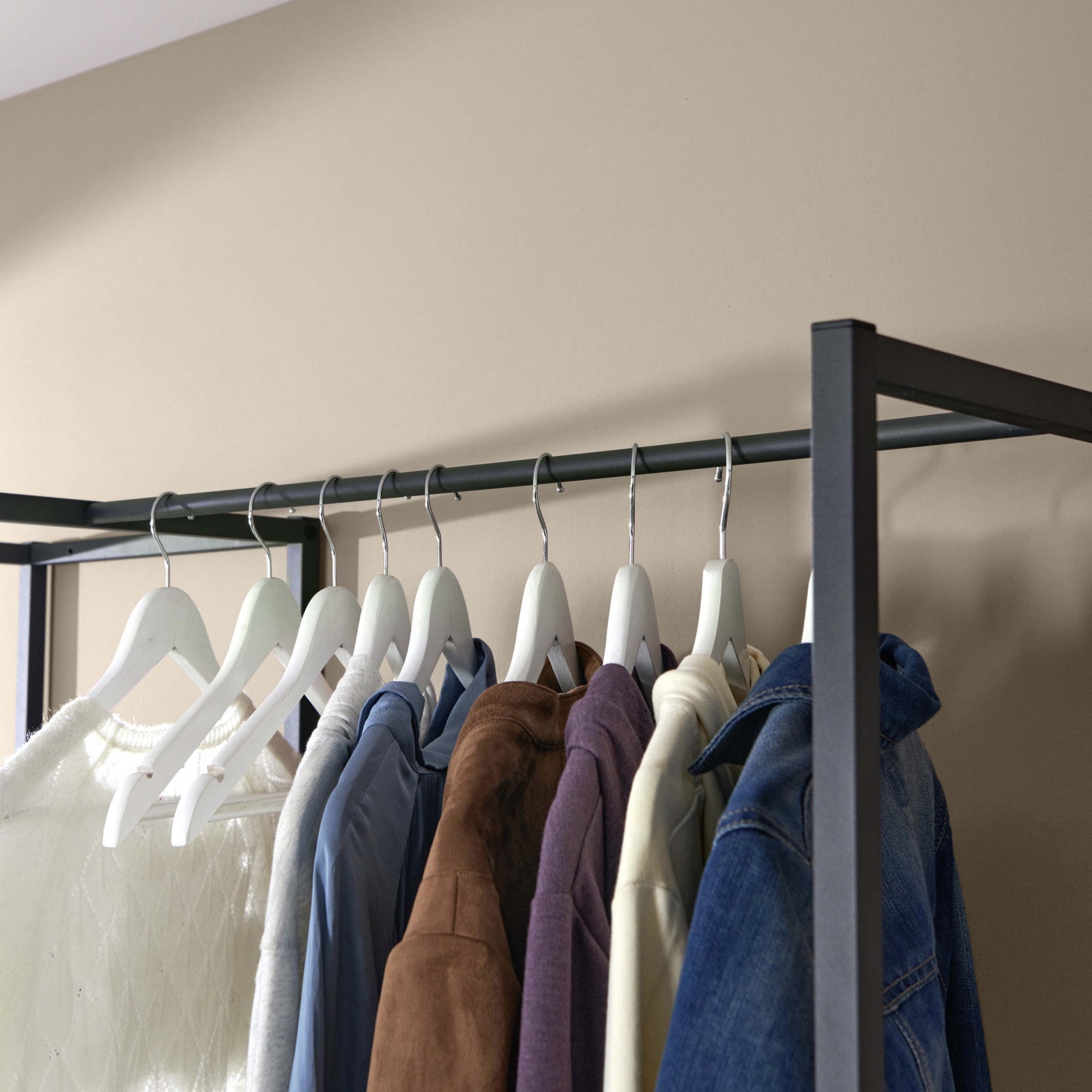 Portant vêtements bois et métal KLEID - Lot de 2 - 6