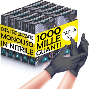 Guanto Nitrile Monouso Nero 78 Reflexx Gr 4 Aql 1,5 Senza Polvere Cf=pz - Foto 6