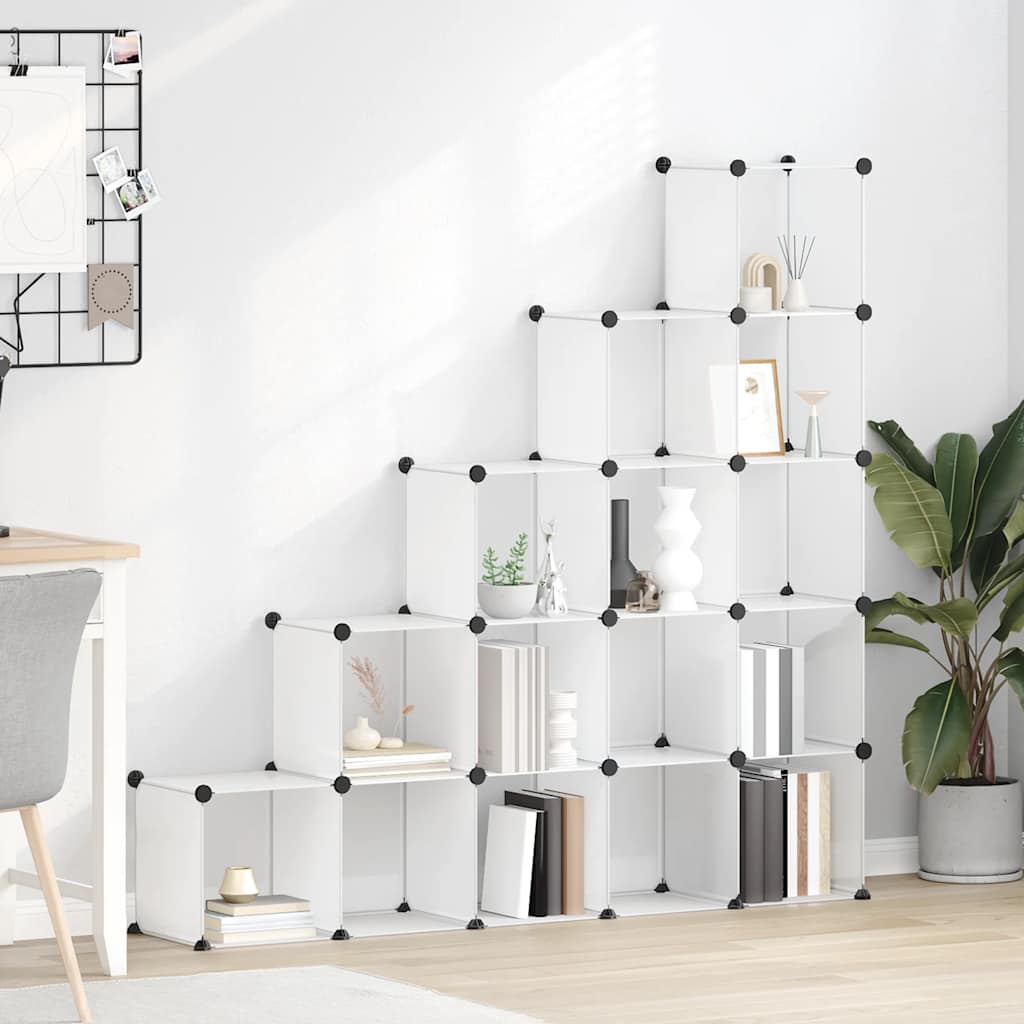 Cubes de rangement 15 pcs Transparent PP | Leroy Merlin