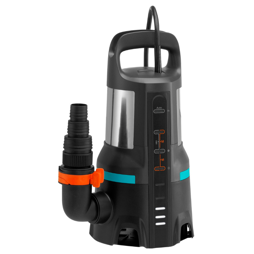 Pompe D'évacuation Eaux Chargées/propres Débit 20000L/H 750W Profondeur Max 7m Interrupteur A Flotteur 17x16x36cm Noir 91579899