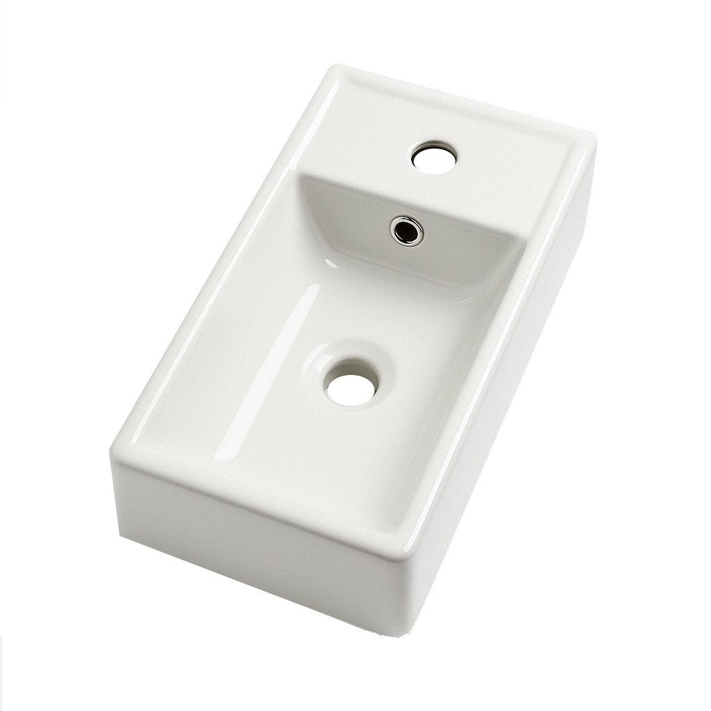 Meuble Lave-mains Bosco Chêne 40x22 cm Meuble de rangement Meuble d'évier - 5