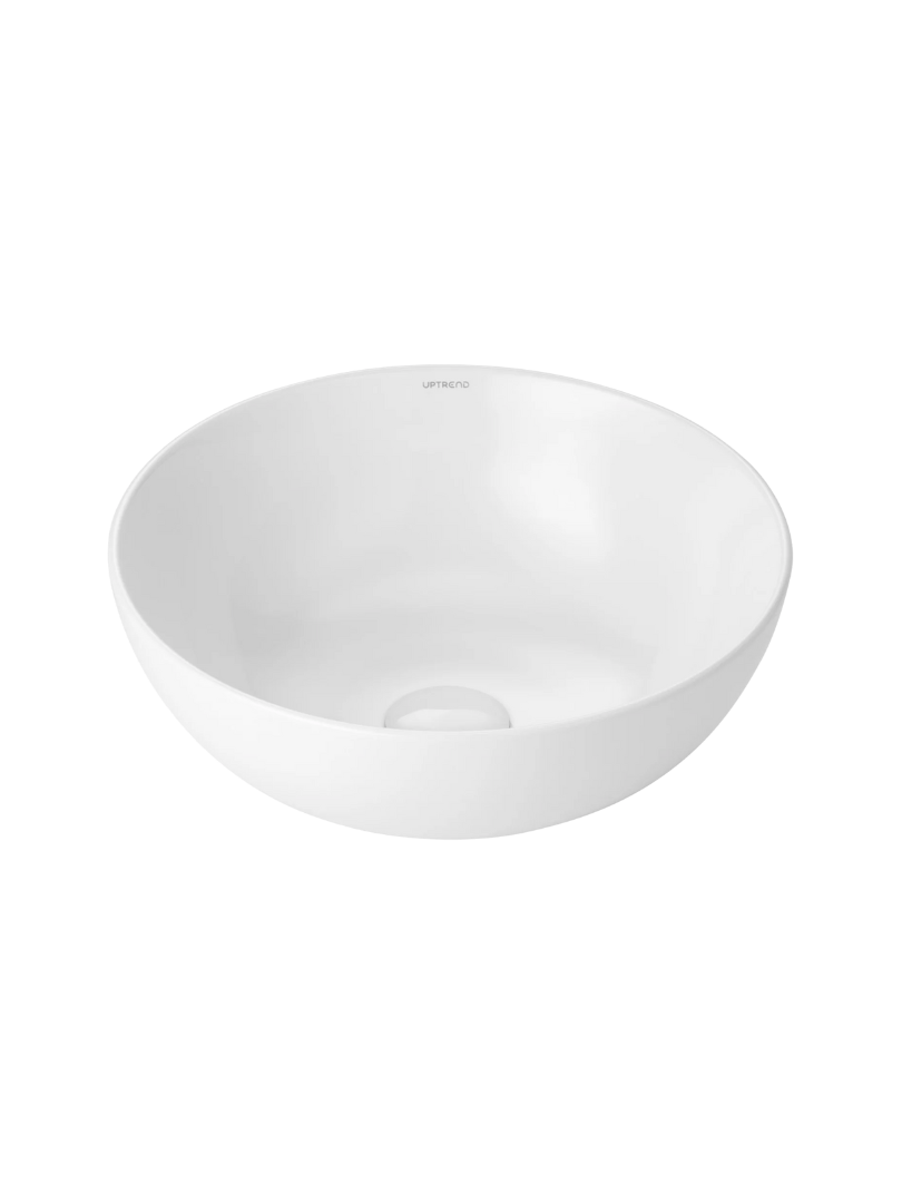 Umywalka nablatowa Uptrend LENA L biały połysk 1 szt.