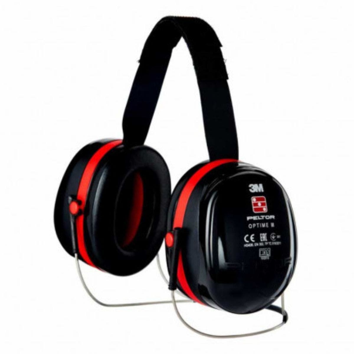 3M - Casque antibruit Optime III noir serre-nuque - 34dB - H54004 - 3