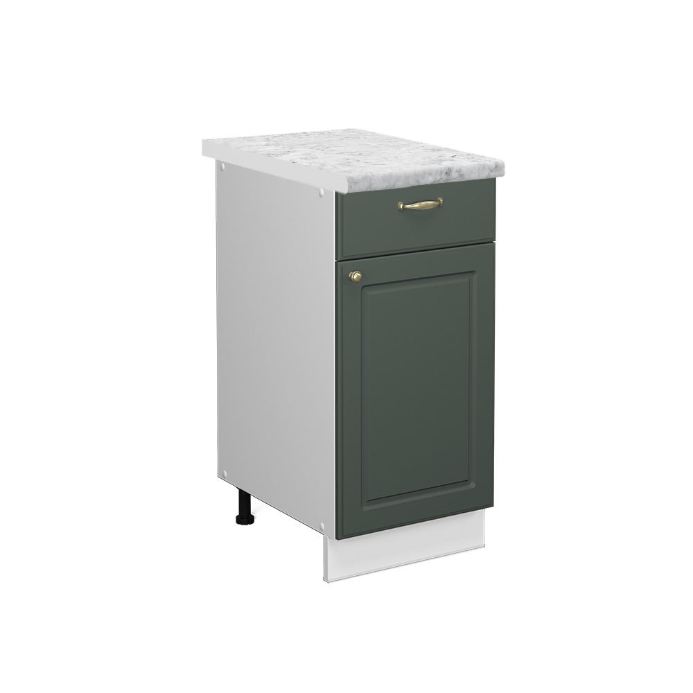 Vicco Szafka dolna do kuchni Fame-Line, Green Gold Country, 40 cm , BP Marmur