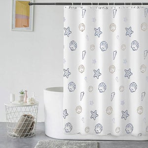 Tenda da doccia impermeabile per bagno, motivo floreale colorato, con 12 ganci, 183 x 183 cm | Leroy Merlin