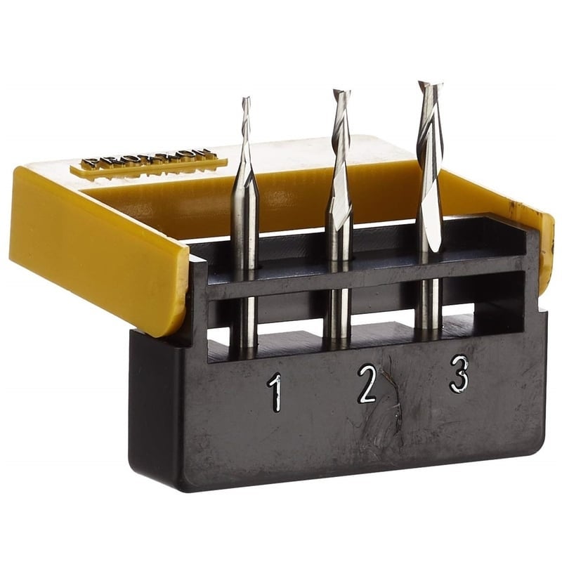 Set freze din carbura de tungsten Micromot 27116, O1-O3 mm, 3 piese ...